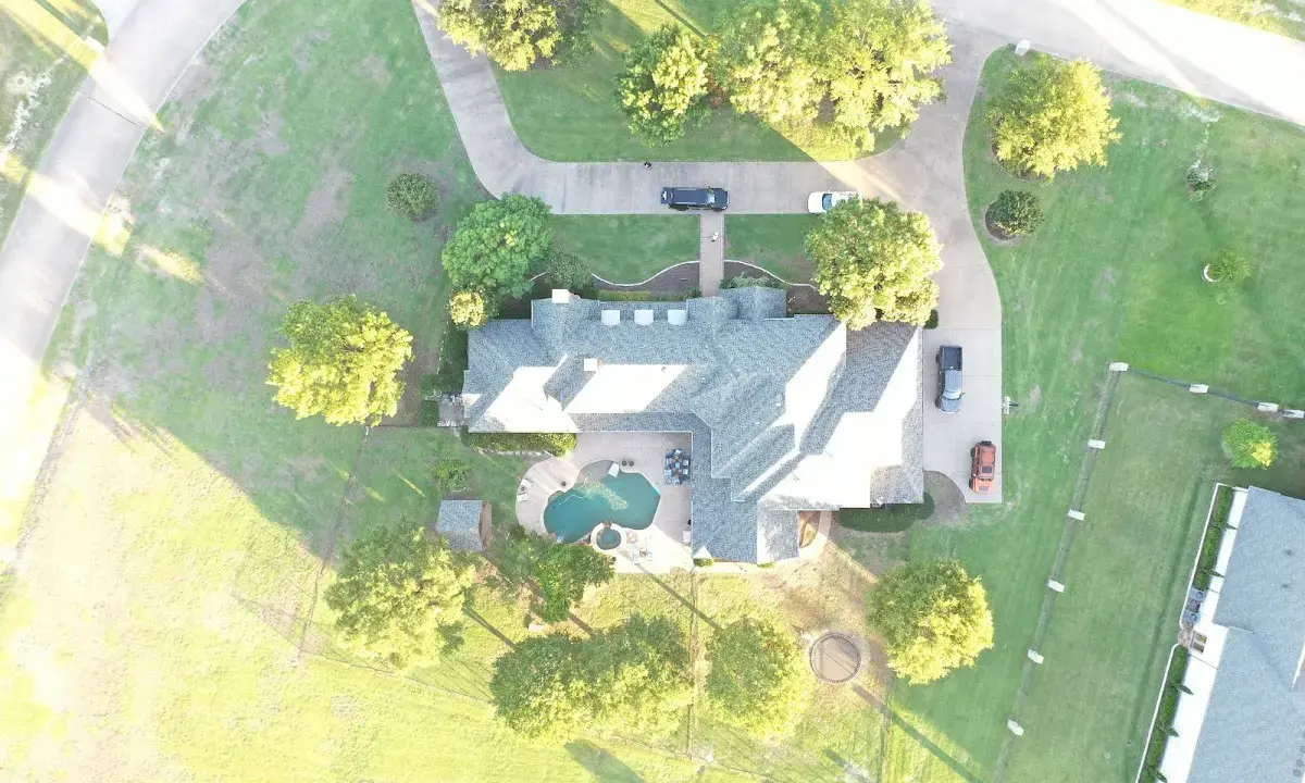 New shingle roof installation on a home in Prosser